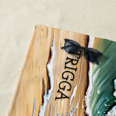 Naam toevoegen, Yorkshire Terrier Running in the W Strandlaken (In situ)