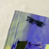 Naam toevoegen, zeilboot Ships Pirate, Blue Strandlaken (In situ)