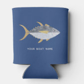 Naam tonijn viskat blikjeskoeler (Achterkant)