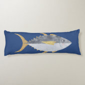 Naam tonijn viskat lichaamskussen (Achterkant)