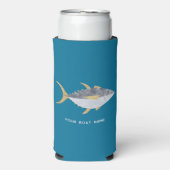 Naam tonijn viskat seltzer blikjeskoeler (Seltzer Voorkant)