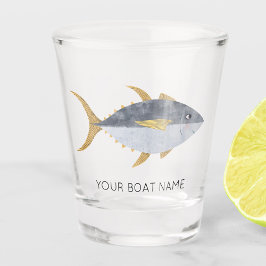 Naam tonijn viskat shot glas