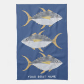 Naam tonijn viskat theedoek (Verticaal)