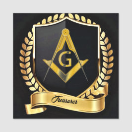 Naam Treasurer-tag Naamplaatje