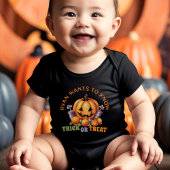 Naam Trick or treat Fun Pumpkin Halloween Snoep Romper