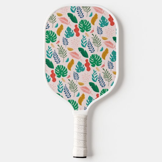 Naam tropisch Oerwoud Pickleball Paddle (Achterkant)