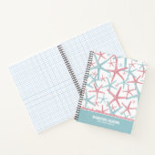 Naam tropisch strand notitieboek (Binnen)