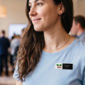 Naam Tropisch thema Hotel staf Naambadge