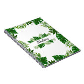 Naam tropische bladeren notitieboek (Rechterzijde)