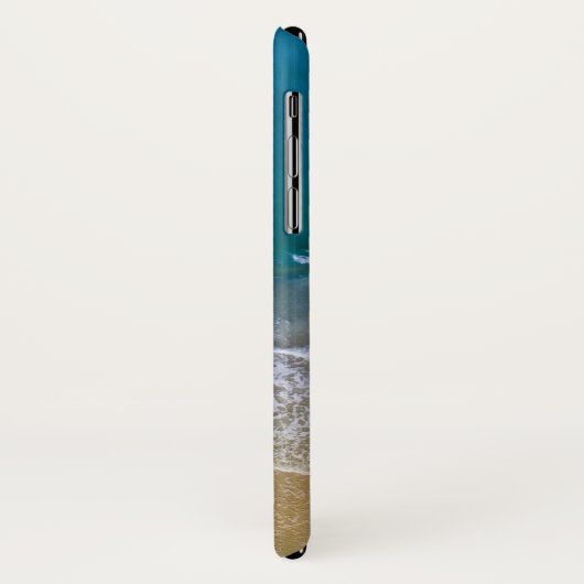 Naam Tropische strand Blauwe Oceaan Zandgolven Case-Mate iPhone Case (Achterkant/links)