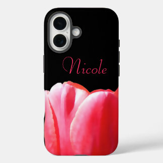 Naam Tulip Bloom Rising iPhone 16 Hoesje