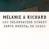  naam typemachine/schrijfstijl & retouradres  zelfinktende stempel