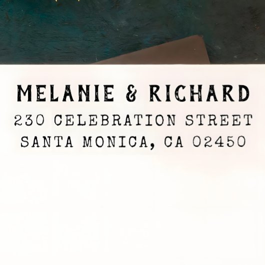 naam typemachine/schrijfstijl & retouradres  zelfinktende stempel