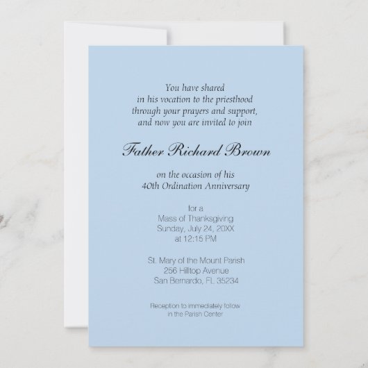 Naam uitnodiging+Jaar 40e ranglijst Kaart (Achterkant)