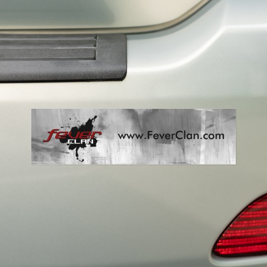 Naam Uw Bumpersticker (Op auto)