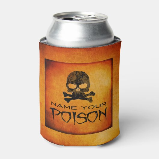 Naam Uw gif Halloween Beverage Koelbox Blikjeskoeler (Blikje Voorkant)