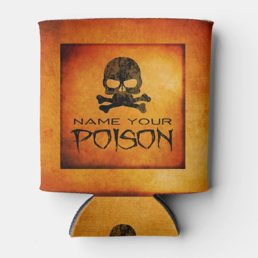 Naam Uw gif Halloween Beverage Koelbox Blikjeskoeler (Voorkant)