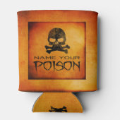 Naam Uw gif Halloween Beverage Koelbox Blikjeskoeler (Achterkant)