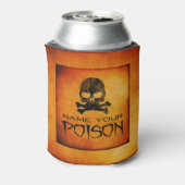 Naam Uw gif Halloween Beverage Koelbox Blikjeskoeler (Blikje Achterkant)