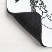 Naam Uw Mousepad Muismat (Hoek)