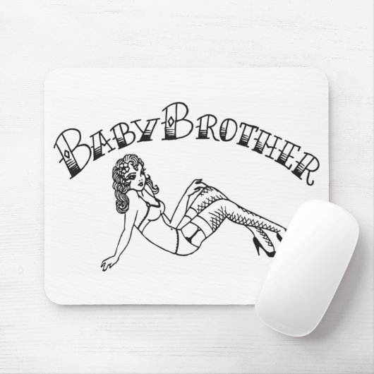 Naam Uw Mousepad Muismat (Met muis)