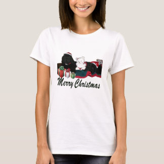Naam Uw Shirt Merry KerstNewfoundland