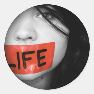 Naam uw ticker ronde sticker