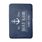 Naam vaartuig badmat (Voorkant Verticaal)
