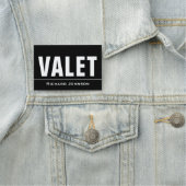 Naam Valet Gepersonaliseerd Naamplaatje (In situ)