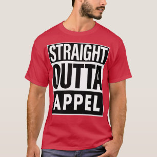 Naam van beroep Rechtstreeks uit appel T-shirt