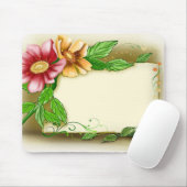 Naam van bloemen muismat (Met muis)