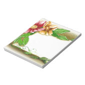 Naam van bloemen notitieblok (Linkerzijde)