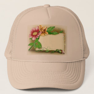 Naam van bloemen trucker pet