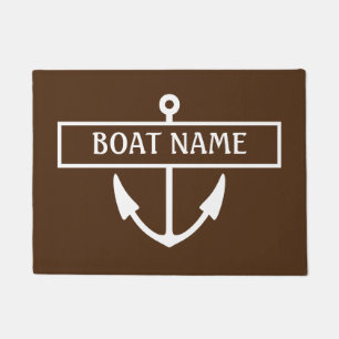 Naam van boot Dock Mat