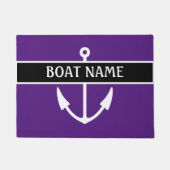 Naam van boot Dock Mat (Voorkant)