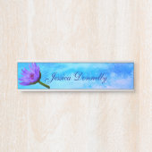 Naam van Bord voor Tropisch paradijs Deurbordje (Voorkant)