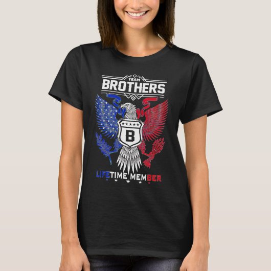 Naam van broer t-shirt (Voorkant)