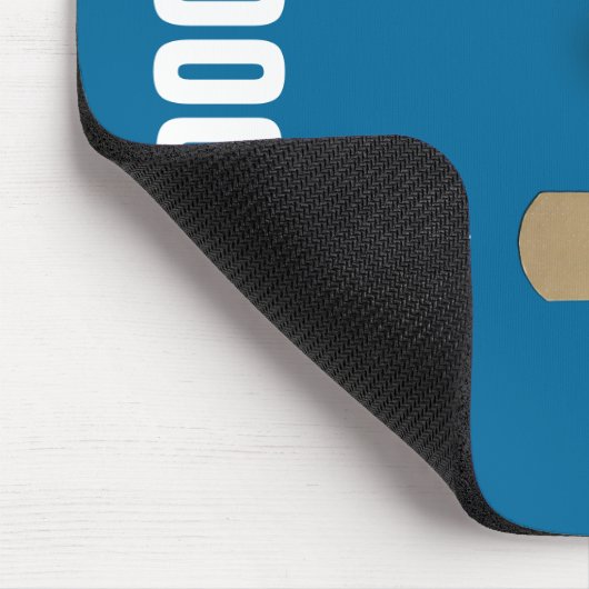 Naam van de aangepaste arts: Rode anjer Gift Muismat (Hoek)