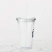 Naam van de ankerboot of het touw, heihaven acryl drinkbeker (Rechts)