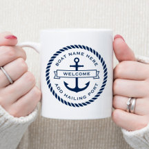 Naam van de ankerboot of het touw, heihaven