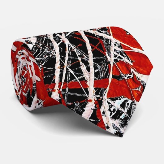 NAAM VAN DE BBT (abstract art. ~) Stropdas (Opgerold)