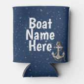 Naam van de boot en Koelbox van de waterdruppel Blikjeskoeler (Voorkant)