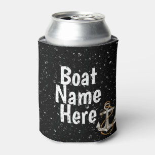 Naam van de boot en Koelbox van de waterdruppel Blikjeskoeler