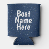 Naam van de boot en Koelbox van de waterdruppel Blikjeskoeler (Voorkant)