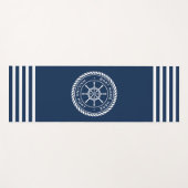 Naam van de boot en scheepskuikens van de haven yogamat (Voorkant (horizontaal))