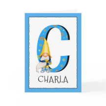 Naam van de Brief C van de gnoom de Kinder en de