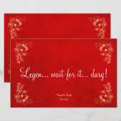 Naam van de bruiddwergtafel (Voorkant / Achterkant)