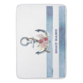 Naam van de cabine, ankervloerstroken badmat (Voorkant Verticaal)