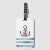 Naam van de cabine, ankervloerstroken bagagelabel (Voorkant (verticaal))