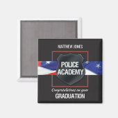 Naam van de douane, Afstuderen van de Politieacade Magneet (Voorkant / Achterkant)